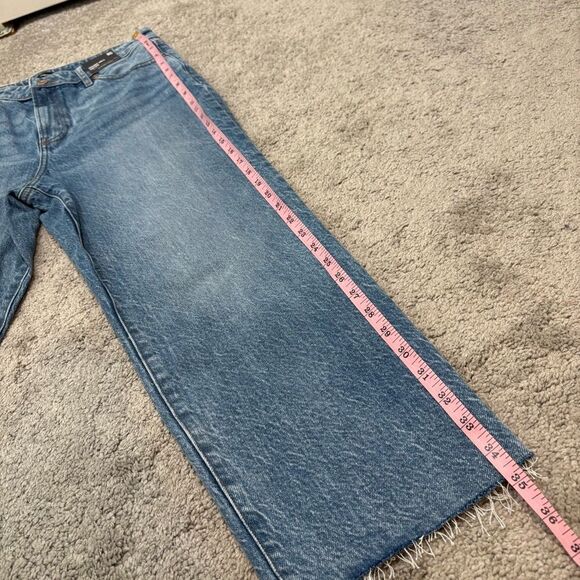 NWT Express Straight Ankle High Rise Jeans Size 8S (Short) - Picture 9 of 12